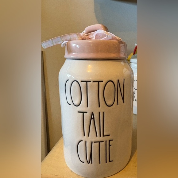 Cotton Tail Cutie Medium Canister - Picture 1 of 1